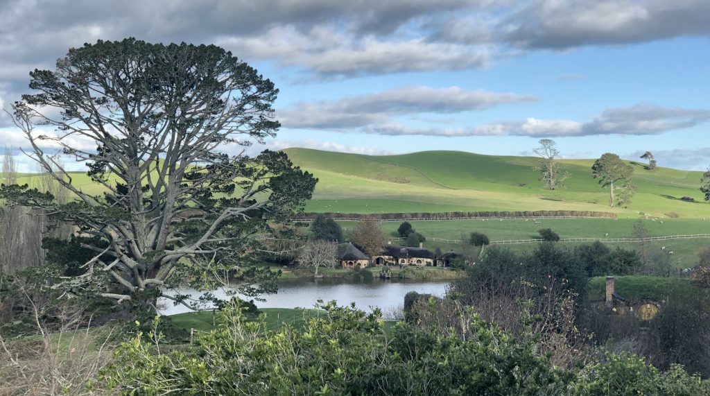 Piha Beach und Hobbiton